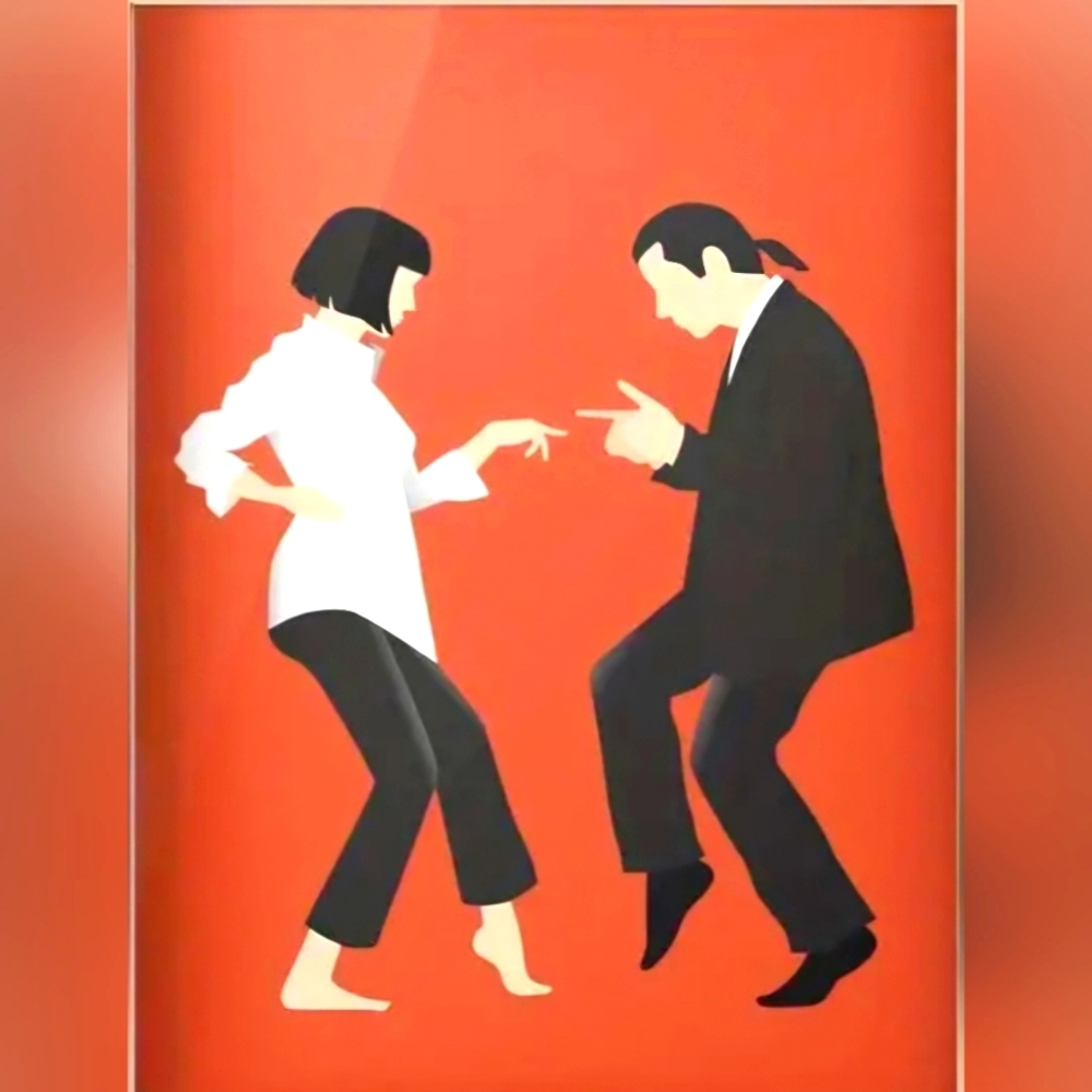 Pulp Fiction Movie Canvas Art Print